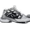Balenciaga Runner White Black Gray 677402 W3RB2 9012