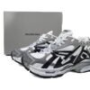 Balenciaga Runner White Black Gray 677402 W3RB2 9012