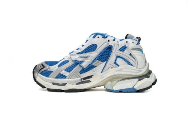 Balenciaga Runner White Blue