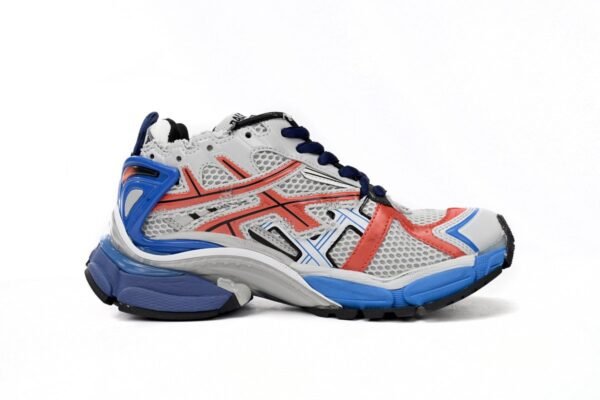 Balenciaga Runner White Blue Orange 677402 W3RB6 1264