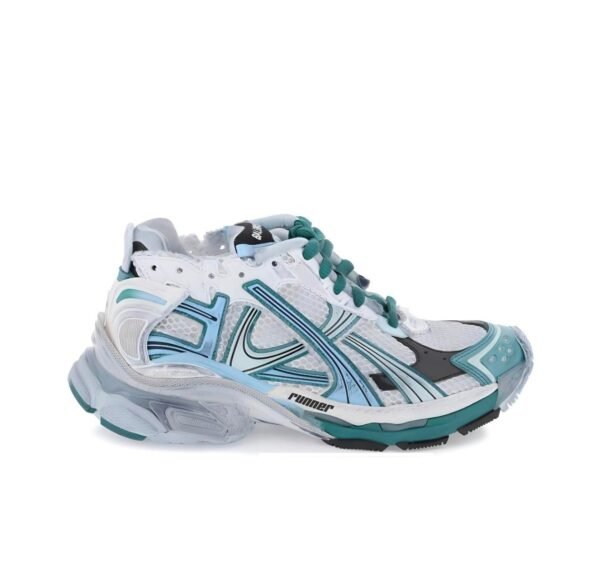 Balenciaga Runner WMNS White Green  772767W3RMU9034