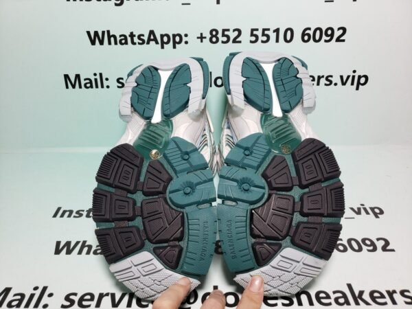 Balenciaga Runner WMNS White Green  772767W3RMU9034