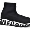 Balenciaga Speed Black(black letters)