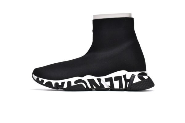 Balenciaga Speed Black(black letters)