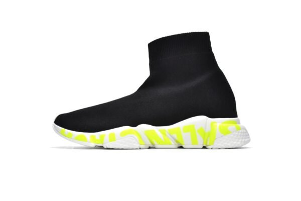 Balenciaga Speed Black(green letter)