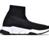 Balenciaga Speed Black(red word)