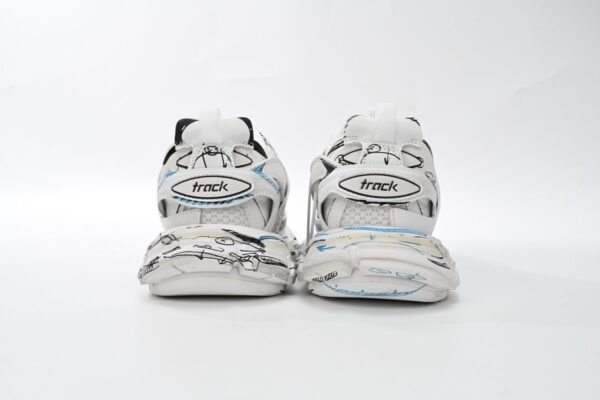 Balenciaga Track. Black Graffiti Art 542436 W3SRA 9014