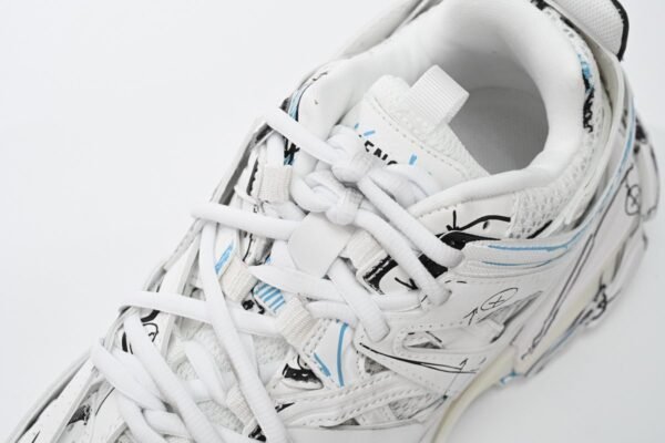 Balenciaga Track. Black Graffiti Art 542436 W3SRA 9014