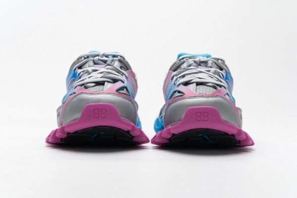 Balenciaga Track.Blue Pink Silver 542436 W1GC1 4051