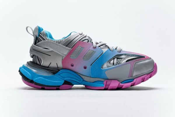 Balenciaga Track.Blue Pink Silver 542436 W1GC1 4051