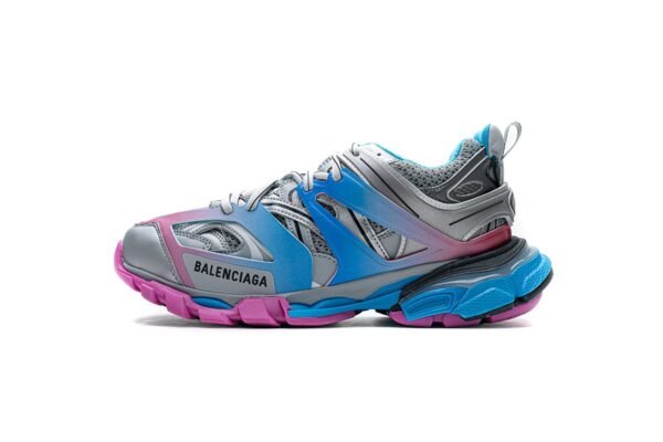 Balenciaga Track.Blue Pink Silver 542436 W1GC1 4051