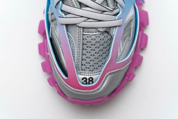 Balenciaga Track.Blue Pink Silver 542436 W1GC1 4051