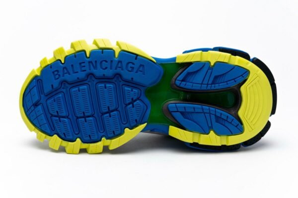 Balenciaga Track Grey Blue Yellow  542023 W1GB9 6509