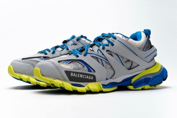 Balenciaga Track Grey Blue Yellow  542023 W1GB9 6509