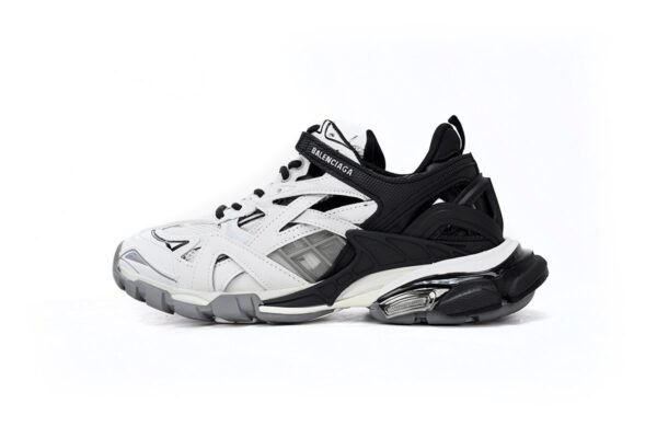 Balenciaga Track 2 Sneaker Black And White 568614 W2GN3 1090