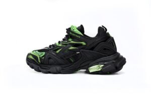 Balenciaga Track 2 Sneaker Black Green 568614 W2GN3 1086