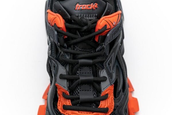 Balenciaga Track 2 Sneaker Dark Grey Orange  570391 W2GN1 2002