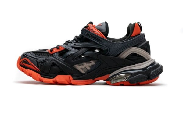 Balenciaga Track 2 Sneaker Dark Grey Orange  570391 W2GN1 2002