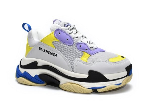 Balenciaga Triple S Black Grey Blue  524039 W09OH 8081