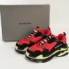 Balenciaga Triple S Black Red Grey 483513 W06E1 1006