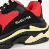 Balenciaga Triple S Black Red Grey 483513 W06E1 1006