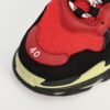 Balenciaga Triple S Black Red Grey 483513 W06E1 1006