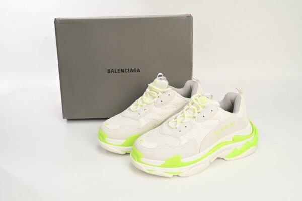 Balenciaga Triple S Fluorescent White 536737 W0901 9088