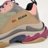 Balenciaga Triple S Grey Pink 490672 W09O5 1036