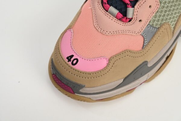 Balenciaga Triple S Grey Pink 490672 W09O5 1036