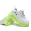 Balenciaga Triple S White Green 544351 W0901 9010