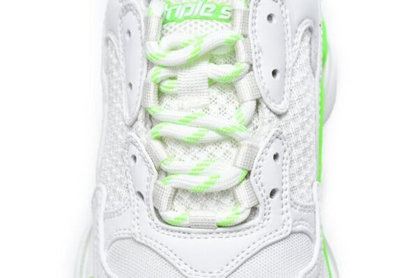 Balenciaga Triple S White Grey Green 524039 W2CA3 5390