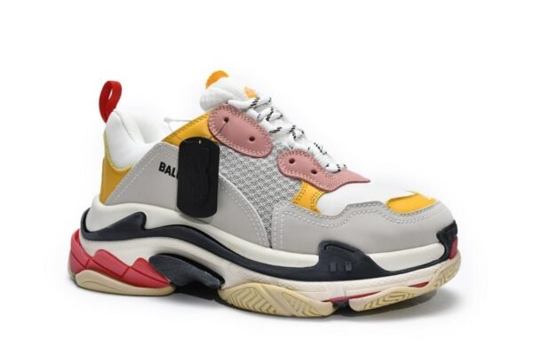 Balenciaga Triple S White Light Pink  524038 W09O5 9035