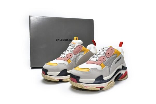 Balenciaga Triple S White Light Pink  524038 W09O5 9035