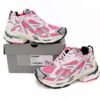Balenciaga Runner  White Red Powder 677402 W3RBN 9155