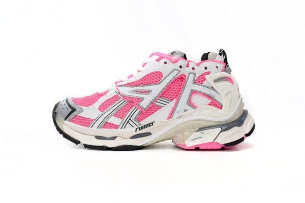 Balenciaga Runner  White Red Powder 677402 W3RBN 9155