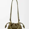 Mini Flamenco purse in mellow nappa lambskin