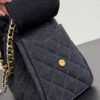 CHANEL 25 small denim handbag