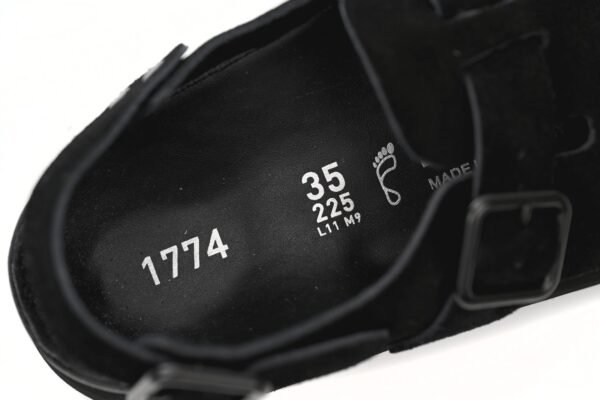 Birkenstock 1774 III Tokio Suede Leather Black 1025944