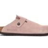 Birkenstock Boston Suede Leather Light Rose 1026171