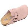 Birkenstock Boston Suede Leather Light Rose 1026171