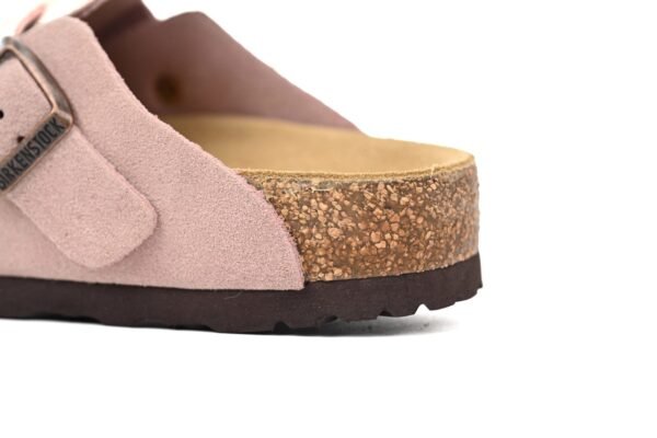 Birkenstock Boston Suede Leather Light Rose 1026171
