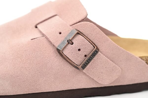 Birkenstock Boston Suede Leather Light Rose 1026171