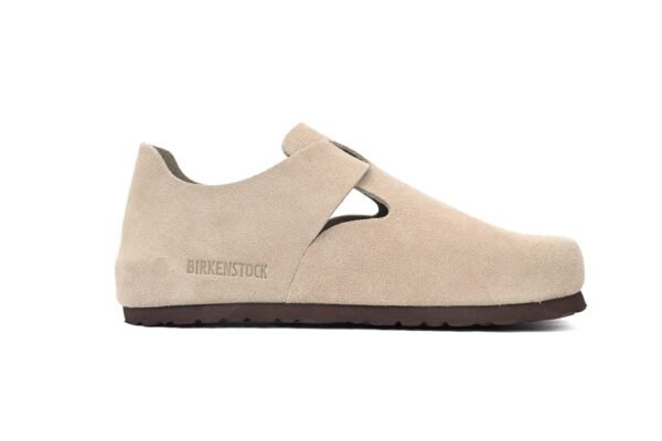 Birkenstock London Suede Leather Taupe 1010503