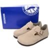 Birkenstock London Suede Leather Taupe 1010503