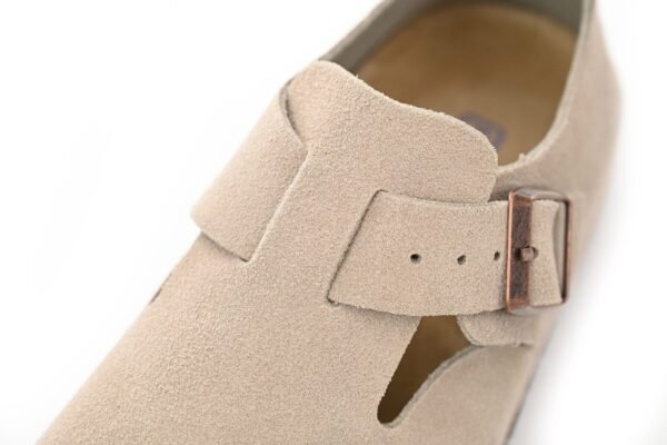 Birkenstock London Suede Leather Taupe 1010503