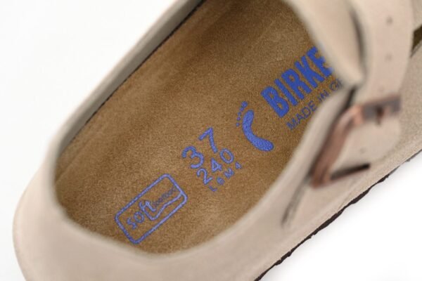 Birkenstock London Suede Leather Taupe 1010503