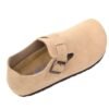 Birkenstock London Suede Sandals Taupe 1010504