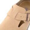 Birkenstock London Suede Sandals Taupe 1010504
