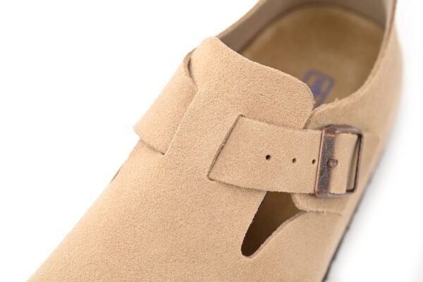 Birkenstock London Suede Sandals Taupe 1010504