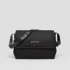 Medium-sized padded Re-Nylon shoulder bag